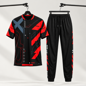 Set Jersey Olahraga Lengan Pendek Don't Quit + Celana Training Don't Quit