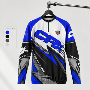 Jersey Sepeda MTB XC CPX Biru
