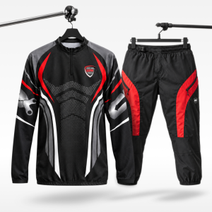 Set Jersey Sepeda MTB XC Hexagon + Celana Sepeda MTB Raptor