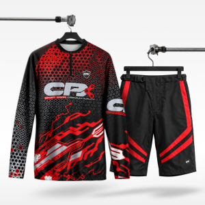 Set Jersey Sepeda MTB XC Raptor + Celana Sepeda MTB Optimus