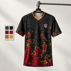 Jersey Olahraga Lengan Pendek Batik Sportify